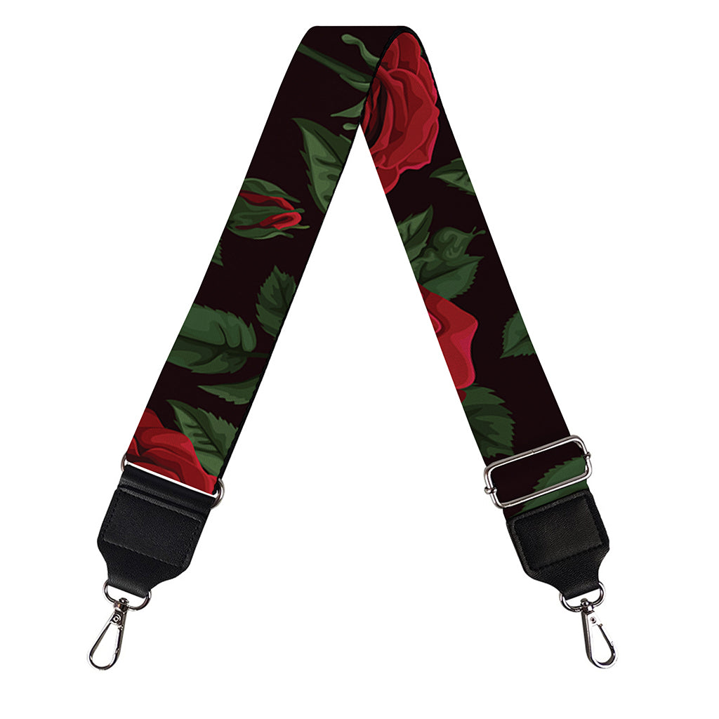 Valentine's Day Rose Pattern Print Bag Strap
