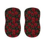 Valentine's Day Rose Pattern Print Bar Stool Covers