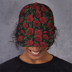 Valentine's Day Rose Pattern Print Baseball Cap