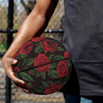 Valentine's Day Rose Pattern Print Basketball