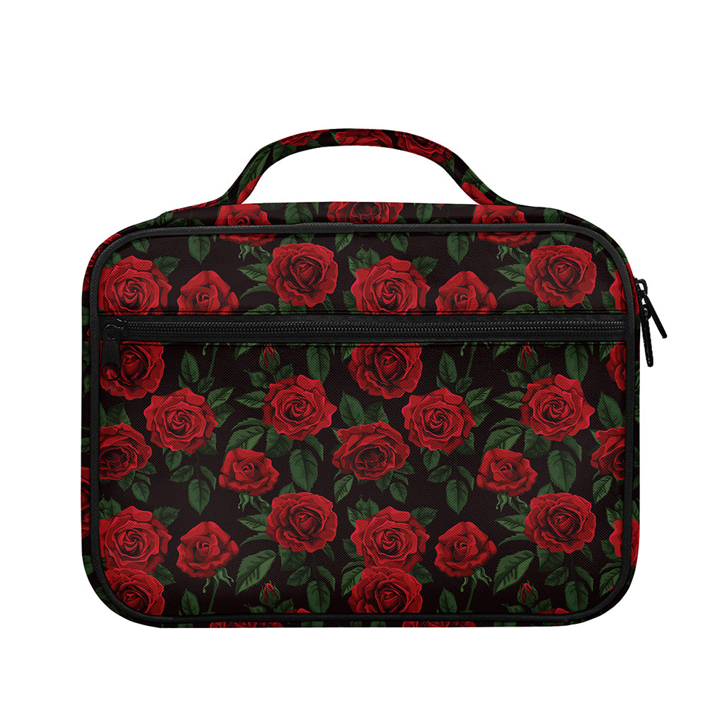 Valentine's Day Rose Pattern Print Briefcase Bible Bag