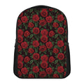 Valentine's Day Rose Pattern Print Casual Backpack