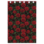 Valentine's Day Rose Pattern Print Curtain