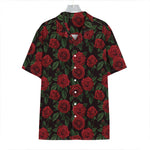 Valentine's Day Rose Pattern Print Hawaiian Shirt