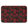 Valentine's Day Rose Pattern Print Indoor Door Mat