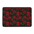 Valentine's Day Rose Pattern Print Kitchen Mat