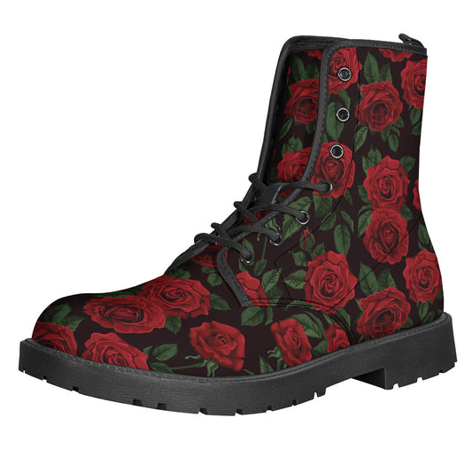 Valentine's Day Rose Pattern Print Backpack