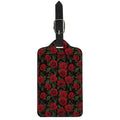 Valentine's Day Rose Pattern Print Luggage Tag