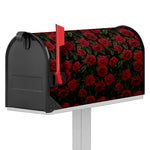 Valentine's Day Rose Pattern Print Mailbox Cover