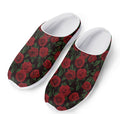 Valentine's Day Rose Pattern Print Mesh Casual Shoes