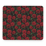 Valentine's Day Rose Pattern Print Mouse Pad