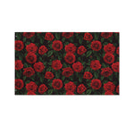 Valentine's Day Rose Pattern Print Polyester Flag