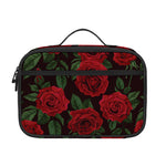 Valentine's Day Rose Pattern Print Portable Lunch Bag