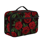 Valentine's Day Rose Pattern Print Portable Lunch Bag