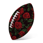 Valentine's Day Rose Pattern Print Rugby Ball