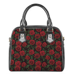 Valentine's Day Rose Pattern Print Shoulder Handbag