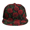 Valentine's Day Rose Pattern Print Snapback Cap