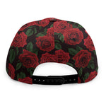 Valentine's Day Rose Pattern Print Snapback Cap