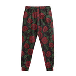 Valentine's Day Rose Pattern Print Sweatpants