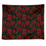 Valentine's Day Rose Pattern Print Tapestry