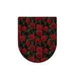 Valentine's Day Rose Pattern Print Toilet Lid Cover