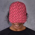 Valentine's Day XOXO Pattern Print Baseball Cap