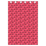Valentine's Day XOXO Pattern Print Curtain
