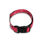 Valentine's Day XOXO Pattern Print Dog Collar