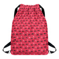 Valentine's Day XOXO Pattern Print Drawstring Backpack