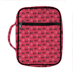 Valentine's Day XOXO Pattern Print Front Pocket Bible Bag