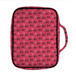 Valentine's Day XOXO Pattern Print Front Pocket Bible Bag