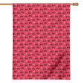 Valentine's Day XOXO Pattern Print House Flag