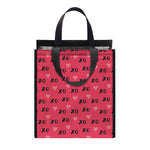 Valentine's Day XOXO Pattern Print Insulated Lunch Tote
