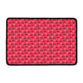 Valentine's Day XOXO Pattern Print Kitchen Mat