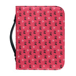 Valentine's Day XOXO Pattern Print Leather Bible Cover