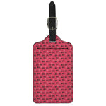 Valentine's Day XOXO Pattern Print Luggage Tag