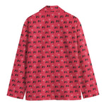 Valentine's Day XOXO Pattern Print Men's Blazer