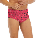 Valentine's Day XOXO Pattern Print Men's Briefs
