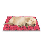 Valentine's Day XOXO Pattern Print Pet Cooling Mat Cover