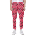 Valentine's Day XOXO Pattern Print Joggers