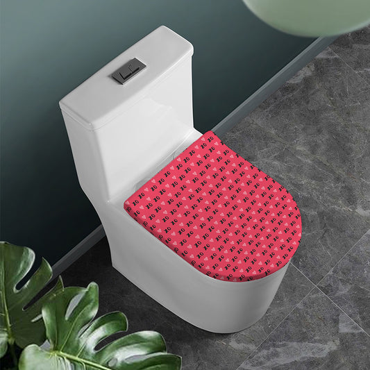 Valentine's Day XOXO Pattern Print Toilet Lid Cover