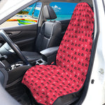 Valentine's Day XOXO Pattern Print Waterproof Car Seat Cover