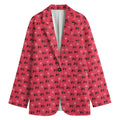 Valentine's Day XOXO Pattern Print Women's Blazer
