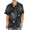 Vampire Coffin Pattern Print Aloha Shirt