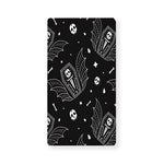 Vampire Coffin Pattern Print Baby Crib Sheet