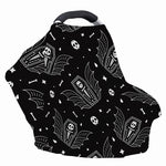Vampire Coffin Pattern Print Baby Seat Cover