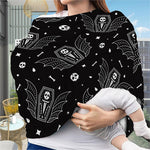 Vampire Coffin Pattern Print Baby Seat Cover