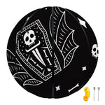 Vampire Coffin Pattern Print Basketball