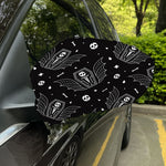 Vampire Coffin Pattern Print Car Side Mirror Covers