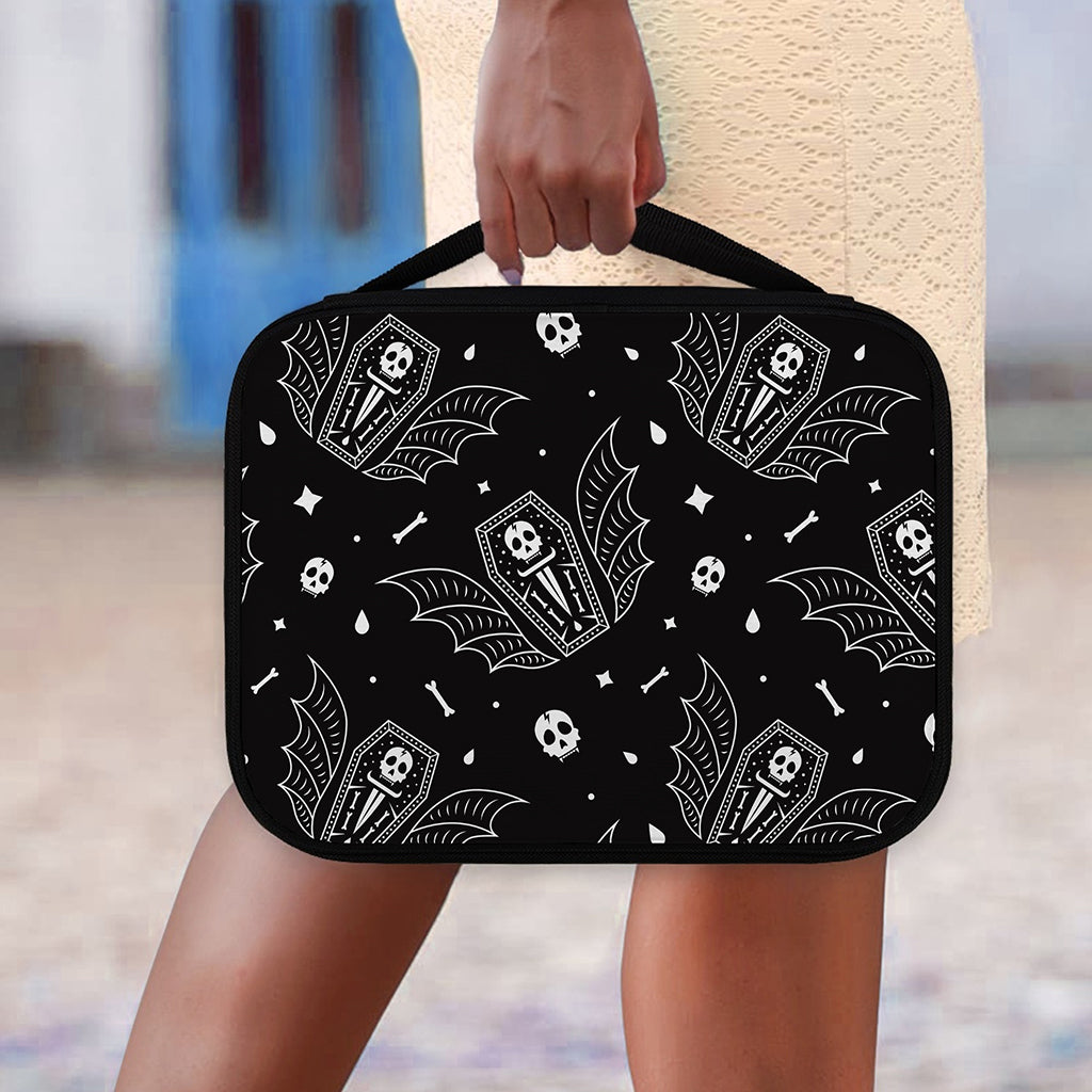 Vampire Coffin Pattern Print Classic Bible Case